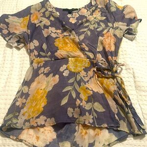 Beautiful flower blouse